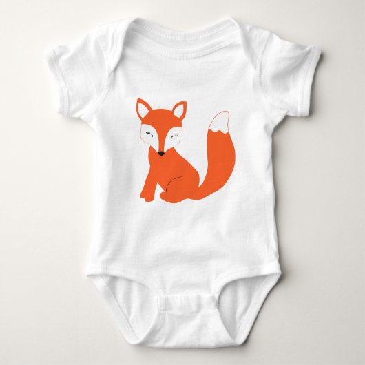 Body Fox mignon de bébé de région boisée (Devant)