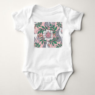 Body Fox Motif : Vintage lunatique sans couture