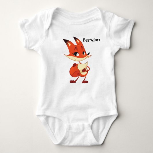 Body Foxy Baby Jersey Sleeper (Devant)