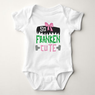 Body Franken Cute Funny Pink Baby Girl Halloween