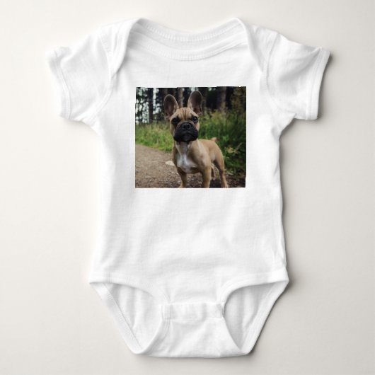 Body French Bulldog Throw Pillow (Devant)