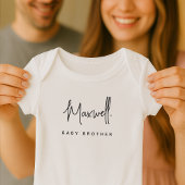 Body Frère Cadet Nom Personnalisé Nouveau