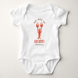 Body FRIENDS™ Vous êtes mon homard graphique aquarell