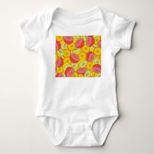 Body Fruits d'agrumes Motif transparent (Devant)