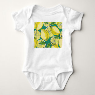 Body Fruits de citron Vintage Illustration transparente