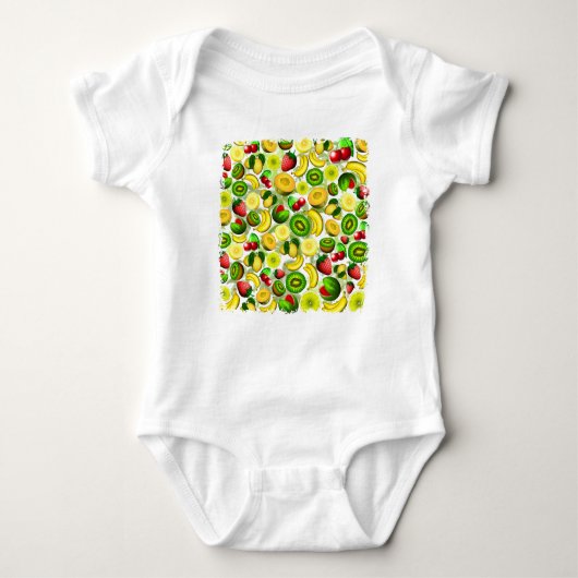 Body Fruits d'été Juicy Motif bébé costume corps (Devant)