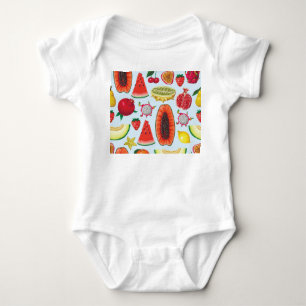 Body Fruits Exotiques : Imprimé tendance sans couture.