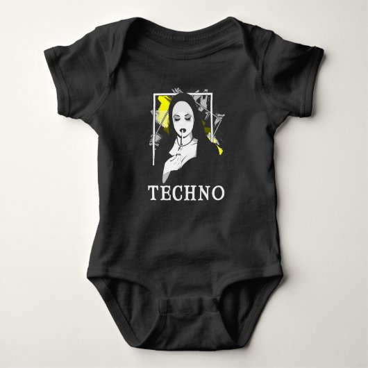 Body Fumer Techno Nun Religion Électronique Basse Musiq (Devant)