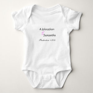 Body Fun Cute Personnalisé Baby One Piece