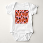 Body Fun fraise, design artisanal sans couture. (Devant)