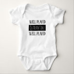 Body Funny 2021 bien joué de quarantaine<br><div class="desc">Drôle 2021 bien joué de la quarantaine Soins du corps bébé. bien joué de la quarantaine grossesse faire-part costume de bébé.</div>