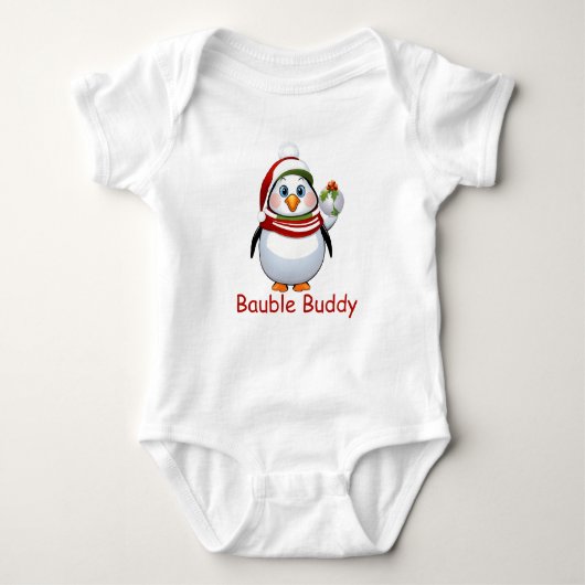 Body Funny Bauble Buddy Penguin Noël (Devant)