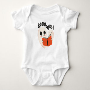 Body Funny Bookworm Ghost Halloween Costume Booooks