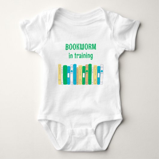 Body Funny Bookworm in Training (Devant)