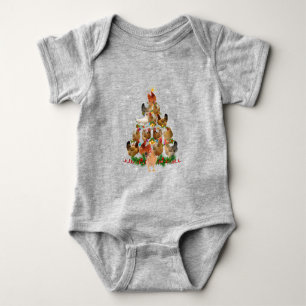 Body Funny Chicken Christmas Tree Pet Chicken Lover