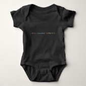 Body Funny Coder Baby Shower Gift | Try Again Infant (Devant)