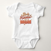 Body Funny Fabulous Mom Citations Retro Typographie Vin (Devant)