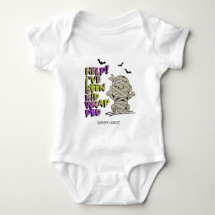 Body Funny Kidwrapped maman bébé vert ID683