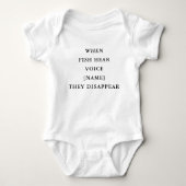 Body Funny Personalized Fishing Quote Baby (Devant)