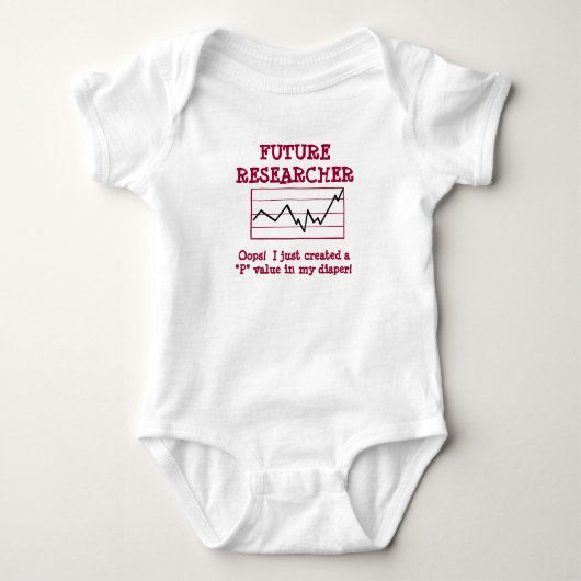 Body Futur chercheur Bodysuit bébé (Devant)