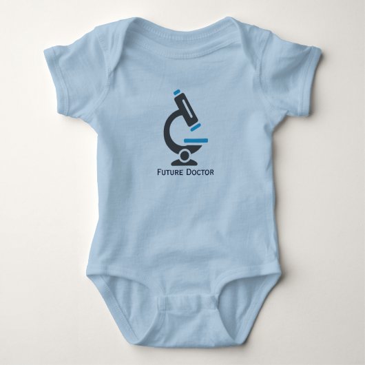 Body Futur Docteur Microscope Design Vêtements pour béb (Devant)