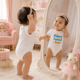 Body Futur Icône de la Mode Bébé   Bébé fille mignonne 