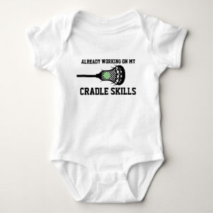 Body Futur Lacrosse Joueur Bébé Drôle Compétences B
