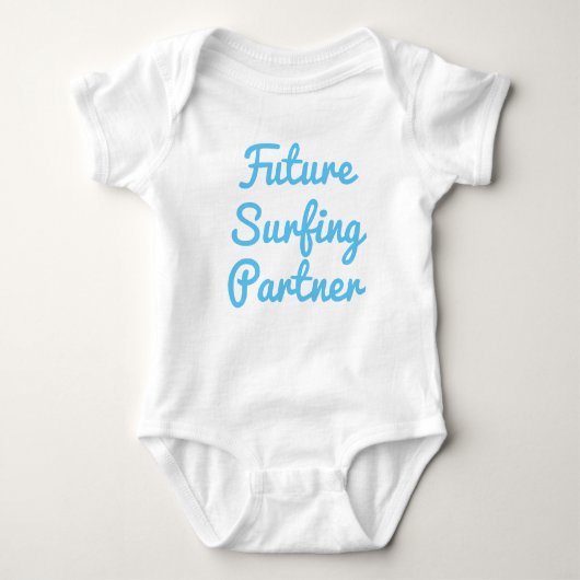 Body Futur partenaire de surf Bodysuit bébé (Devant)