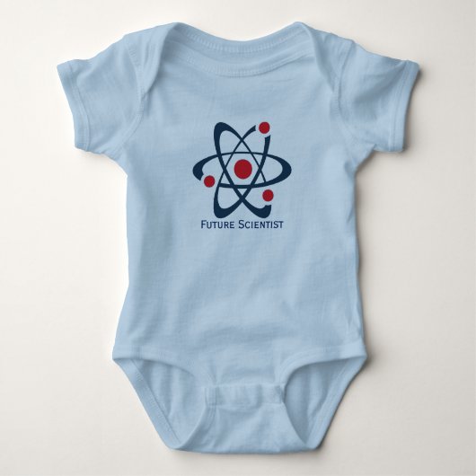 Body Futur scientifique Atom Design Vêtements pour bébé (Devant)