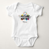 Body Future Artist  Personalized Baby Bodysuit (Devant)