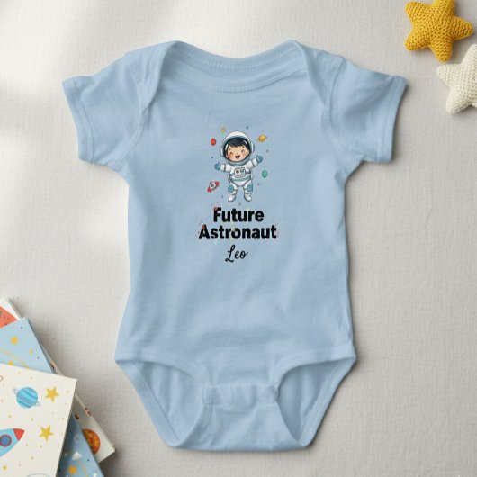 Body Future Astronaut Personalized Light Blue Bodysui