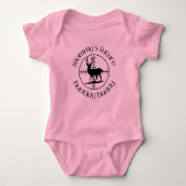 BODY FUTURE CHASSE BUDDY BABY BODYSUIT (Devant)