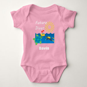 Body Future Diver Design - Bodysuit Baby Jersey