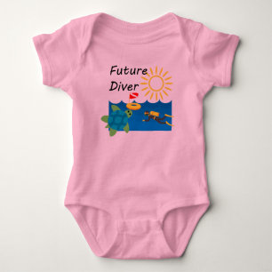 Body Future Diver Design - Bodysuit Baby Jersey
