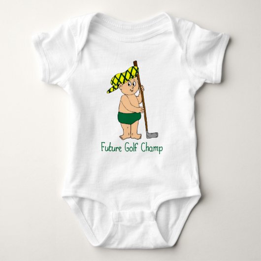 Body Future Golf Champ Baby Tee - shirts (Devant)