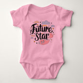 Body Future Star - Whimsical Baby Bump Design (Devant)