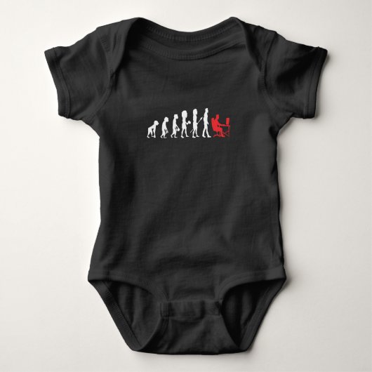 Body Gamer Evolution Funny Gaming Nerd PC Admin Gamer (Devant)