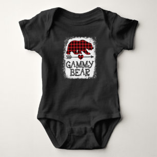 Body Gammy Bear Pajama de Noël Buffalo Rouge Plaid Fami