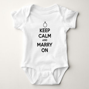 Body Gardez votre calme et mariez-vous - Mariage