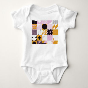 Body Géométrie Scandinave : Oeuvre Artisanale Dessinée 