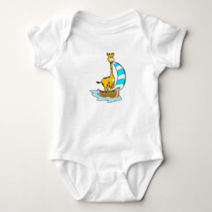 Body Girafe avec voilier