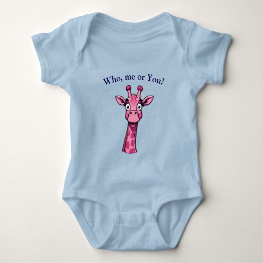 Body Girafe rose surprise (Devant)