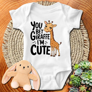 Body Giraffe mignonne Tu paris Giraffe je suis mignonne