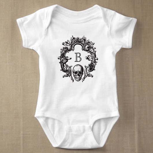 Body Glam gothique | Bodysuit bébé | Noir
