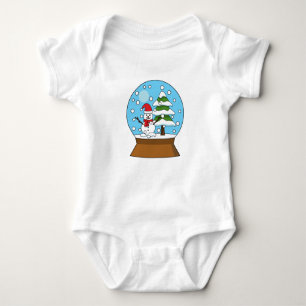 Body Globe de neige avec Snowman et Pine Tree