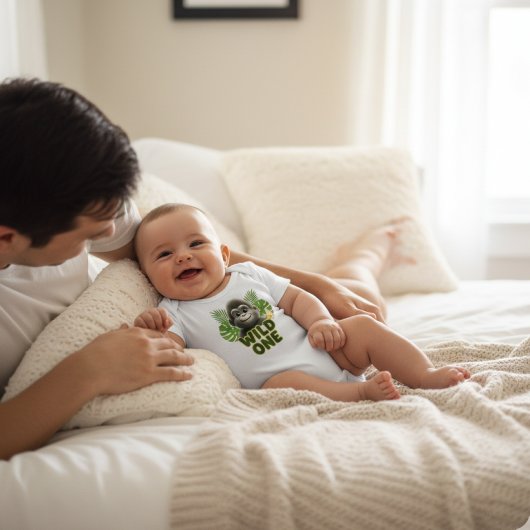 Body "Go Bananas" Jungle Gorilla Romper