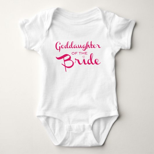 Body Godgirl de Bride Tee Pink (Devant)