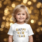 Body Gold Silver Balloon Letters Happy New Year