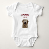 Body Golden Retriever avec une belle citation (Devant)