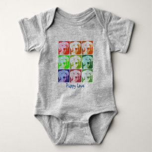 Body Golden Retriever Love Baby Bodysuit